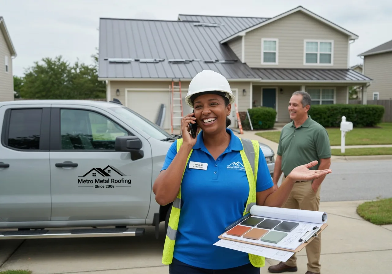 Storm Damage Metal Roof Repair in Little Valley, NY